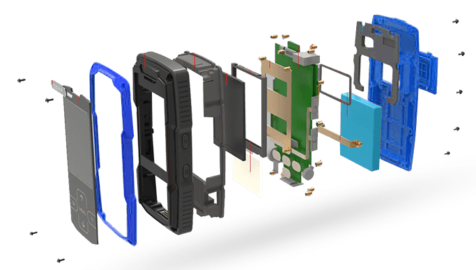 北極星6GPS巡檢器結構圖